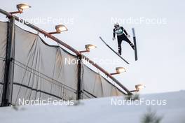 27.02.2022, Lahti, Finland (FIN): Daniel Tschofenig (AUT) - FIS world cup ski jumping men, individual HS130, Lahti (FIN). www.nordicfocus.com. © Modica/NordicFocus. Every downloaded picture is fee-liable.