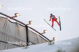 27.02.2022, Lahti, Finland (FIN): Gregor Deschwanden (SUI) - FIS world cup ski jumping men, individual HS130, Lahti (FIN). www.nordicfocus.com. © Modica/NordicFocus. Every downloaded picture is fee-liable.