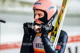 27.02.2022, Lahti, Finland (FIN): Karl Geiger (GER) - FIS world cup ski jumping men, individual HS130, Lahti (FIN). www.nordicfocus.com. © Modica/NordicFocus. Every downloaded picture is fee-liable.