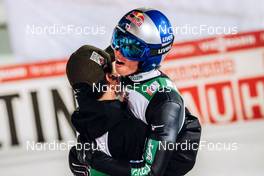 27.02.2022, Lahti, Finland (FIN): Yukiya Sato (JPN), Ryoyu Kobayashi (JPN), (l-r)  - FIS world cup ski jumping men, individual HS130, Lahti (FIN). www.nordicfocus.com. © Modica/NordicFocus. Every downloaded picture is fee-liable.