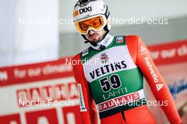 27.02.2022, Lahti, Finland (FIN): Killian Peier (SUI) - FIS world cup ski jumping men, individual HS130, Lahti (FIN). www.nordicfocus.com. © Modica/NordicFocus. Every downloaded picture is fee-liable.