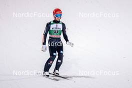 27.02.2022, Lahti, Finland (FIN): Stephan Leyhe (GER) - FIS world cup ski jumping men, individual HS130, Lahti (FIN). www.nordicfocus.com. © Modica/NordicFocus. Every downloaded picture is fee-liable.