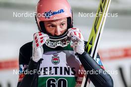 27.02.2022, Lahti, Finland (FIN): Daniel Huber (AUT) - FIS world cup ski jumping men, individual HS130, Lahti (FIN). www.nordicfocus.com. © Modica/NordicFocus. Every downloaded picture is fee-liable.
