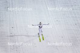 25.02.2022, Lahti, Finland (FIN): Killian Peier (SUI) - FIS world cup ski jumping men, individual HS130, Lahti (FIN). www.nordicfocus.com. © Modica/NordicFocus. Every downloaded picture is fee-liable.
