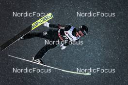 25.02.2022, Lahti, Finland (FIN): Artti Aigro (EST) - FIS world cup ski jumping men, individual HS130, Lahti (FIN). www.nordicfocus.com. © Modica/NordicFocus. Every downloaded picture is fee-liable.