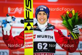 25.02.2022, Lahti, Finland (FIN): Stefan Kraft (AUT) - FIS world cup ski jumping men, individual HS130, Lahti (FIN). www.nordicfocus.com. © Thibaut/NordicFocus. Every downloaded picture is fee-liable.
