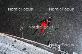 25.02.2022, Lahti, Finland (FIN): Daniel Andrei Cacina (ROU) - FIS world cup ski jumping men, individual HS130, Lahti (FIN). www.nordicfocus.com. © Thibaut/NordicFocus. Every downloaded picture is fee-liable.