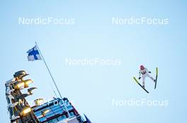 26.02.2022, Lahti, Finland (FIN): Jan Hoerl (AUT) - FIS world cup ski jumping men, team HS130, Lahti (FIN). www.nordicfocus.com. © Thibaut/NordicFocus. Every downloaded picture is fee-liable.