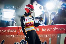 26.02.2022, Lahti, Finland (FIN): Markus Eisenbichler (GER) - FIS world cup ski jumping men, team HS130, Lahti (FIN). www.nordicfocus.com. © Thibaut/NordicFocus. Every downloaded picture is fee-liable.