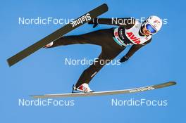 03.03.2022, Lillehammer, Norway (NOR): Mackenzie Boyd-Clowes (CAN) - FIS world cup ski jumping men, individual HS140, Lillehammer (NOR). www.nordicfocus.com. © Thibaut/NordicFocus. Every downloaded picture is fee-liable.