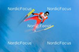03.03.2022, Lillehammer, Norway (NOR): Gregor Deschwanden (SUI) - FIS world cup ski jumping men, individual HS140, Lillehammer (NOR). www.nordicfocus.com. © Thibaut/NordicFocus. Every downloaded picture is fee-liable.