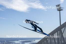 06.03.2022, Oslo, Norway (NOR): Sabirzhan Muminov (KAZ) - FIS world cup ski jumping men, individual HS134, Oslo (NOR). www.nordicfocus.com. © Thibaut/NordicFocus. Every downloaded picture is fee-liable.