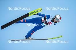 04.03.2022, Oslo, Norway (NOR): Chiara Kreuzer (AUT) - FIS world cup ski jumping men and women, mixed team HS134, Oslo (NOR). www.nordicfocus.com. © Modica/NordicFocus. Every downloaded picture is fee-liable.