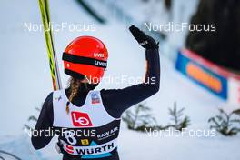 04.03.2022, Oslo, Norway (NOR): Katharina Althaus (GER) - FIS world cup ski jumping men and women, mixed team HS134, Oslo (NOR). www.nordicfocus.com. © Thibaut/NordicFocus. Every downloaded picture is fee-liable.