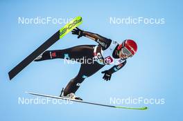 04.03.2022, Oslo, Norway (NOR): Katharina Althaus (GER) - FIS world cup ski jumping men and women, mixed team HS134, Oslo (NOR). www.nordicfocus.com. © Modica/NordicFocus. Every downloaded picture is fee-liable.