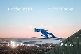 04.03.2022, Oslo, Norway (NOR): Timi Zajc (SLO) - FIS world cup ski jumping men and women, mixed team HS134, Oslo (NOR). www.nordicfocus.com. © Modica/NordicFocus. Every downloaded picture is fee-liable.