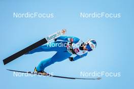 04.03.2022, Oslo, Norway (NOR): Julia Kykkaenen (FIN) - FIS world cup ski jumping men and women, mixed team HS134, Oslo (NOR). www.nordicfocus.com. © Modica/NordicFocus. Every downloaded picture is fee-liable.