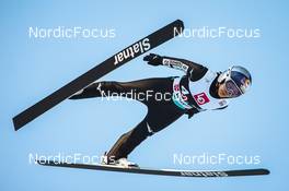 04.03.2022, Oslo, Norway (NOR): Sara Takanashi (JPN) - FIS world cup ski jumping men and women, mixed team HS134, Oslo (NOR). www.nordicfocus.com. © Modica/NordicFocus. Every downloaded picture is fee-liable.