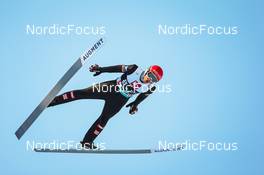 04.03.2022, Oslo, Norway (NOR): Manuel Fettner (AUT) - FIS world cup ski jumping men and women, mixed team HS134, Oslo (NOR). www.nordicfocus.com. © Modica/NordicFocus. Every downloaded picture is fee-liable.