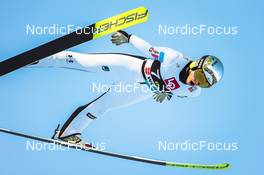 04.03.2022, Oslo, Norway (NOR): Nika Kriznar (SLO) - FIS world cup ski jumping men and women, mixed team HS134, Oslo (NOR). www.nordicfocus.com. © Modica/NordicFocus. Every downloaded picture is fee-liable.
