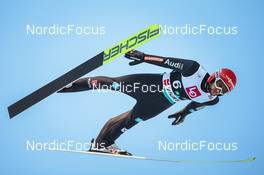 04.03.2022, Oslo, Norway (NOR): Markus Eisenbichler (GER) - FIS world cup ski jumping men and women, mixed team HS134, Oslo (NOR). www.nordicfocus.com. © Modica/NordicFocus. Every downloaded picture is fee-liable.