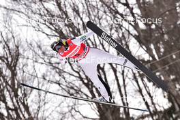 19.03.2022, Oberstdorf, Germany (GER): Domen Prevc (SLO) - FIS world cup ski flying men, individual HS235, Oberstdorf (GER). www.nordicfocus.com. © Reichert/NordicFocus. Every downloaded picture is fee-liable