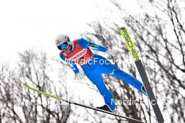 19.03.2022, Oberstdorf, Germany (GER): Keiichi Sato (JPN) - FIS world cup ski flying men, individual HS235, Oberstdorf (GER). www.nordicfocus.com. © Reichert/NordicFocus. Every downloaded picture is fee-liable