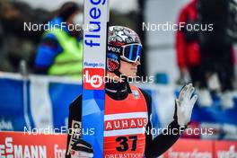 19.03.2022, Oberstdorf, Germany (GER): Marius Lindvik (NOR) - FIS world cup ski flying men, individual HS235, Oberstdorf (GER). www.nordicfocus.com. © Reichert/NordicFocus. Every downloaded picture is fee-liable