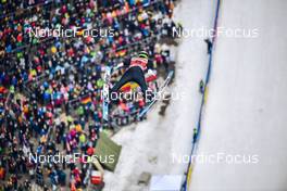 19.03.2022, Oberstdorf, Germany (GER): Lovro Kos (SLO) - FIS world cup ski flying men, individual HS235, Oberstdorf (GER). www.nordicfocus.com. © Reichert/NordicFocus. Every downloaded picture is fee-liable