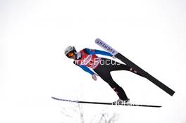 19.03.2022, Oberstdorf, Germany (GER): Daniel Tschofenig (AUT) - FIS world cup ski flying men, individual HS235, Oberstdorf (GER). www.nordicfocus.com. © Reichert/NordicFocus. Every downloaded picture is fee-liable