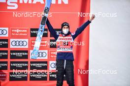 19.03.2022, Oberstdorf, Germany (GER): Timi Zajc (SLO), (l-r) - FIS world cup ski flying men, individual HS235, Oberstdorf (GER). www.nordicfocus.com. © Reichert/NordicFocus. Every downloaded picture is fee-liable