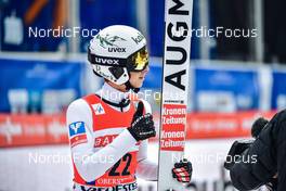 19.03.2022, Oberstdorf, Germany (GER): Daniel Tschofenig (AUT) - FIS world cup ski flying men, individual HS235, Oberstdorf (GER). www.nordicfocus.com. © Reichert/NordicFocus. Every downloaded picture is fee-liable
