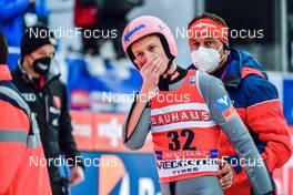 19.03.2022, Oberstdorf, Germany (GER): Daniel Huber (AUT) - FIS world cup ski flying men, individual HS235, Oberstdorf (GER). www.nordicfocus.com. © Reichert/NordicFocus. Every downloaded picture is fee-liable