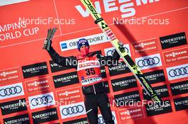 19.03.2022, Oberstdorf, Germany (GER): Stefan Kraft (AUT), (l-r) - FIS world cup ski flying men, individual HS235, Oberstdorf (GER). www.nordicfocus.com. © Reichert/NordicFocus. Every downloaded picture is fee-liable