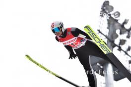 19.03.2022, Oberstdorf, Germany (GER): Joacim Oedegaard Bjoereng (NOR) - FIS world cup ski flying men, individual HS235, Oberstdorf (GER). www.nordicfocus.com. © Reichert/NordicFocus. Every downloaded picture is fee-liable