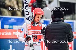 19.03.2022, Oberstdorf, Germany (GER): Manuel Fettner (AUT) - FIS world cup ski flying men, individual HS235, Oberstdorf (GER). www.nordicfocus.com. © Reichert/NordicFocus. Every downloaded picture is fee-liable