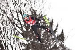 19.03.2022, Oberstdorf, Germany (GER): Michael Hayboeck (AUT) - FIS world cup ski flying men, individual HS235, Oberstdorf (GER). www.nordicfocus.com. © Reichert/NordicFocus. Every downloaded picture is fee-liable