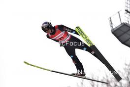 19.03.2022, Oberstdorf, Germany (GER): Andreas Wellinger (GER) - FIS world cup ski flying men, individual HS235, Oberstdorf (GER). www.nordicfocus.com. © Reichert/NordicFocus. Every downloaded picture is fee-liable