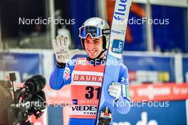 19.03.2022, Oberstdorf, Germany (GER): Timi Zajc (SLO) - FIS world cup ski flying men, individual HS235, Oberstdorf (GER). www.nordicfocus.com. © Reichert/NordicFocus. Every downloaded picture is fee-liable