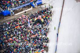 19.03.2022, Oberstdorf, Germany (GER): Dawid Kubacki (POL) - FIS world cup ski flying men, individual HS235, Oberstdorf (GER). www.nordicfocus.com. © Reichert/NordicFocus. Every downloaded picture is fee-liable