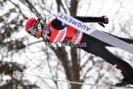 19.03.2022, Oberstdorf, Germany (GER): Manuel Fettner (AUT) - FIS world cup ski flying men, individual HS235, Oberstdorf (GER). www.nordicfocus.com. © Reichert/NordicFocus. Every downloaded picture is fee-liable