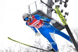 19.03.2022, Oberstdorf, Germany (GER): Keiichi Sato (JPN) - FIS world cup ski flying men, individual HS235, Oberstdorf (GER). www.nordicfocus.com. © Reichert/NordicFocus. Every downloaded picture is fee-liable
