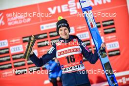 19.03.2022, Oberstdorf, Germany (GER): Ziga Jelar (SLO), (l-r) - FIS world cup ski flying men, individual HS235, Oberstdorf (GER). www.nordicfocus.com. © Reichert/NordicFocus. Every downloaded picture is fee-liable