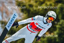 20.03.2022, Oberstdorf, Germany (GER): Daniel Tschofenig (AUT) - FIS world cup ski flying men, individual HS235, Oberstdorf (GER). www.nordicfocus.com. © Reichert/NordicFocus. Every downloaded picture is fee-liable