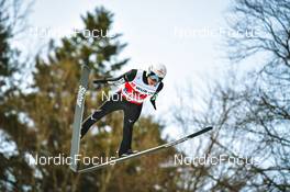 20.03.2022, Oberstdorf, Germany (GER): Yukiya Sato (JPN) - FIS world cup ski flying men, individual HS235, Oberstdorf (GER). www.nordicfocus.com. © Reichert/NordicFocus. Every downloaded picture is fee-liable