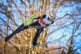 20.03.2022, Oberstdorf, Germany (GER): Aleksander Zniszczol (POL) - FIS world cup ski flying men, individual HS235, Oberstdorf (GER). www.nordicfocus.com. © Reichert/NordicFocus. Every downloaded picture is fee-liable
