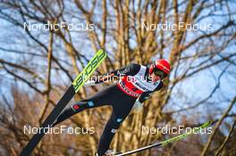20.03.2022, Oberstdorf, Germany (GER): Constantin Schmid (GER) - FIS world cup ski flying men, individual HS235, Oberstdorf (GER). www.nordicfocus.com. © Reichert/NordicFocus. Every downloaded picture is fee-liable