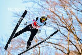 20.03.2022, Oberstdorf, Germany (GER): Cene Prevc (SLO) - FIS world cup ski flying men, individual HS235, Oberstdorf (GER). www.nordicfocus.com. © Reichert/NordicFocus. Every downloaded picture is fee-liable