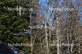 20.03.2022, Oberstdorf, Germany (GER): Junshiro Kobayashi (JPN) - FIS world cup ski flying men, individual HS235, Oberstdorf (GER). www.nordicfocus.com. © Reichert/NordicFocus. Every downloaded picture is fee-liable