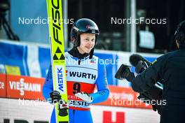 20.03.2022, Oberstdorf, Germany (GER): Arttu Aigro (EST) - FIS world cup ski flying men, individual HS235, Oberstdorf (GER). www.nordicfocus.com. © Reichert/NordicFocus. Every downloaded picture is fee-liable